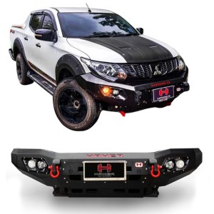 Mitsubishi-L200-Triton-2015-2019-Εμπρόσθιος-Σιδερένιος-Προφυλακτήρας-Τύπου-Hamer-King-Series