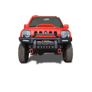 Suzuki-Jimny-Steel-Front-Bumper-with-Winch-Plate-Front-Steel-Guard-Front-Bar-Jimny-Bull-Bar-5-bar