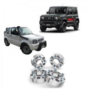 Wheel-spacers-silver-250mm-Suzuki-jimny-1999-2019-barolas